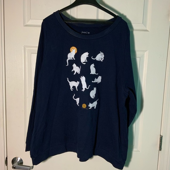 cute cat sweatshirt